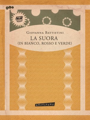 cover image of La suora (in bianco, rosso e verde)